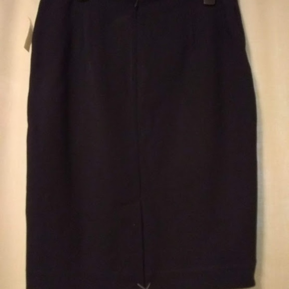 NWT Talbots Black Pencil Skirt - Picture 3 of 3